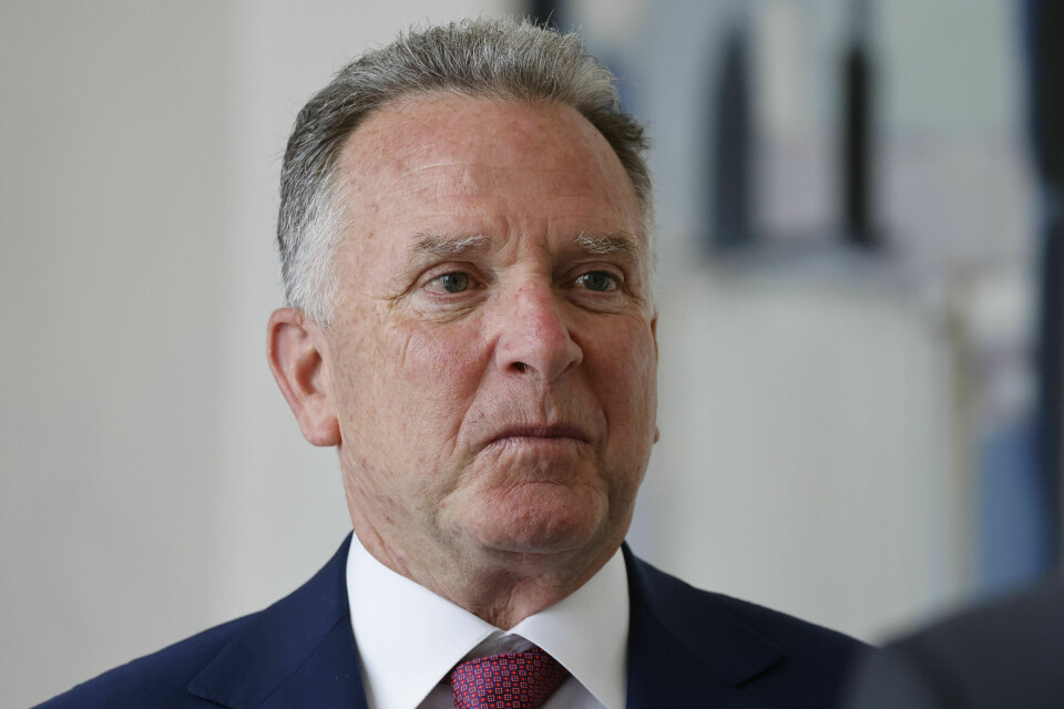 MØTTE PUTIN: Steve Witkoff er Trumps spesialutsending. Han møtte Russlands leder fredag. Bildet viser Trumps spesialutsending Steve Witkoff. Foto: Ludovic Marin / AP / NTB