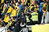 Politiet på plass under conferenceligakampen i fotball mellom Bodø/Glimt og Zalgiris Vilnius på Aspmyra stadion.Foto: Mats Torbergsen / NTB