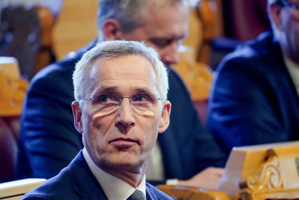 ALVORLIG: Finansminister Jens Stoltenberg kaller USAs toll for alvorlig. Finansminister Jens Stoltenberg (Ap) mener Solbergs kritikk kan koste Norge dyrt. Foto: Ole Berg-Rusten / NTB