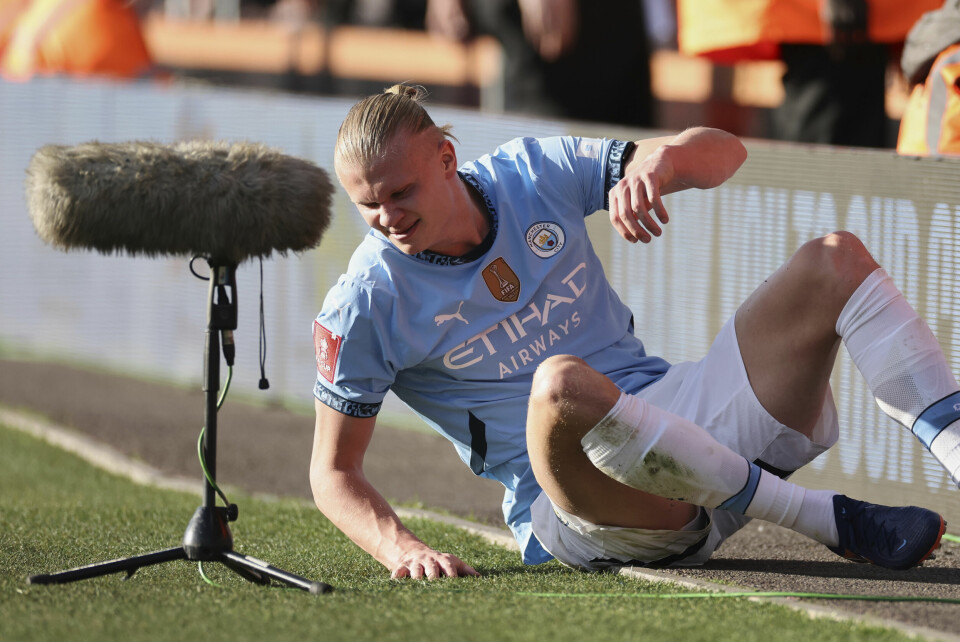 MANCHESTER CITY: Erling Braut Haaland er ute med skade igjen. Erling Braut Haaland er ute med skade igjen. Foto: Ian Walton / AP / NTB