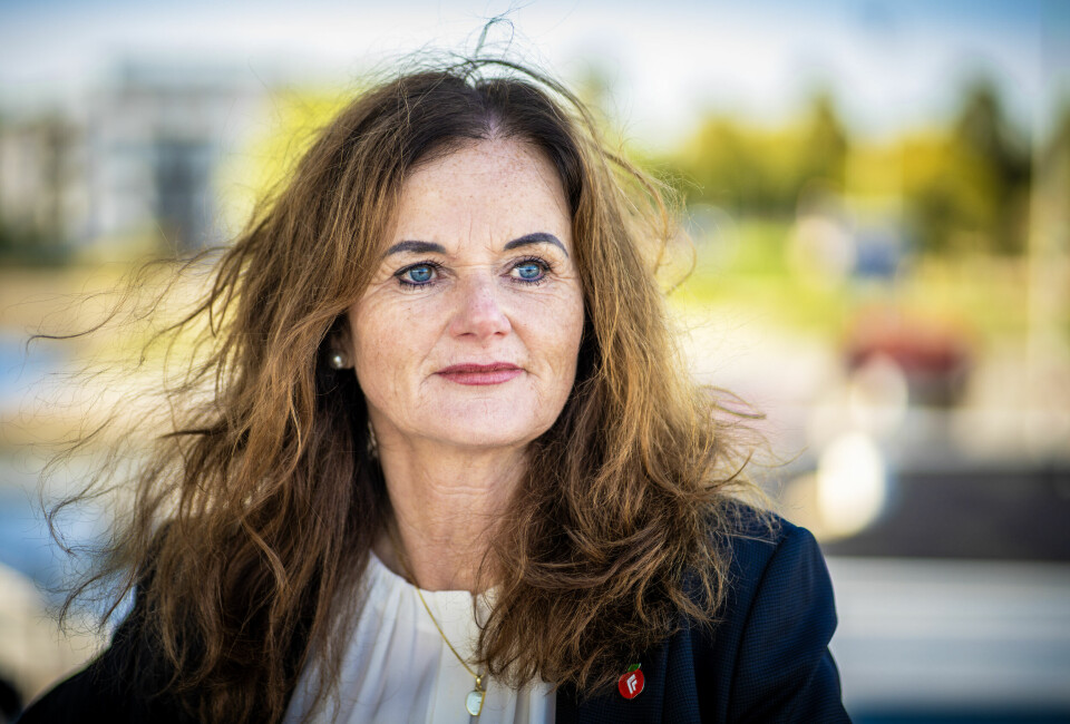BLE HETSET: Liv Gustavsen besøkte en familie under ramadan. Bildet viser Frp-politiker og varaordfører i Akershus Liv Gustavsen. Foto: Ole Berg-Rusten / NTB