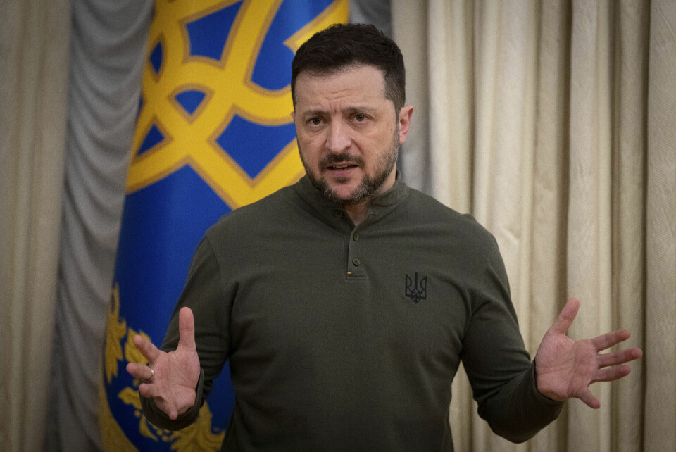 SAMTALER: Ukrainas president Volodymyr Zelenskyj kommer også til München. Ukrainas president Volodymyr Zelenskyj kommer også til München. Foto: AP / NTB