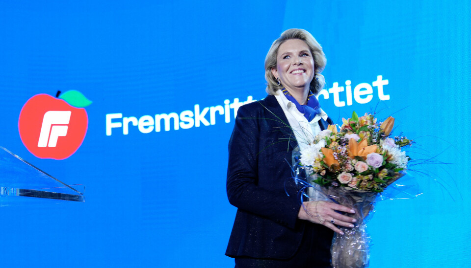 FREMSKRITT: Frp kommer frem som en av vinnerne på NRKs valgmåling.