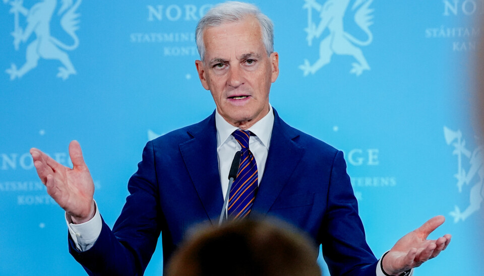 KATASTROFALT: Situasjonen på Gazastripen er katastrofal, sier Jonas Gahr Støre.