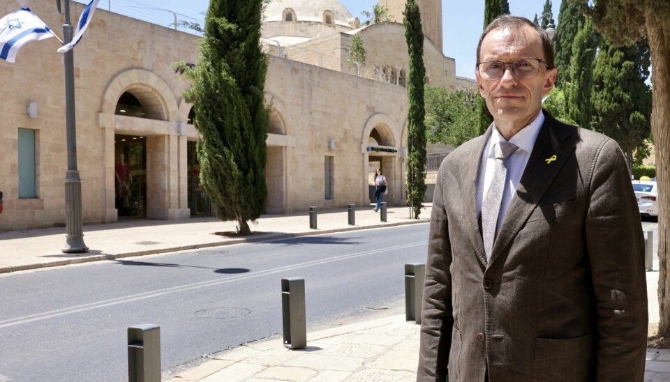 I ISRAEL: Utenriksminister Espen Barth Eide er i Israel. Dette er Norges første politiske besøk i Israel siden 7. oktober 2023.