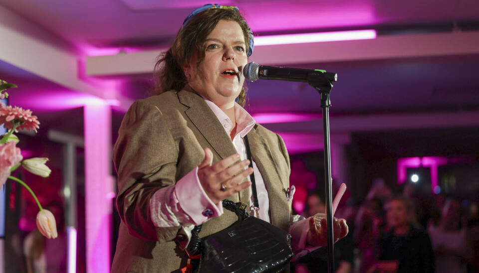 NYTT PARTI: Else Kåss Furuseth er en av flere komikere som stiller til valg for Ensomhetspartiet.