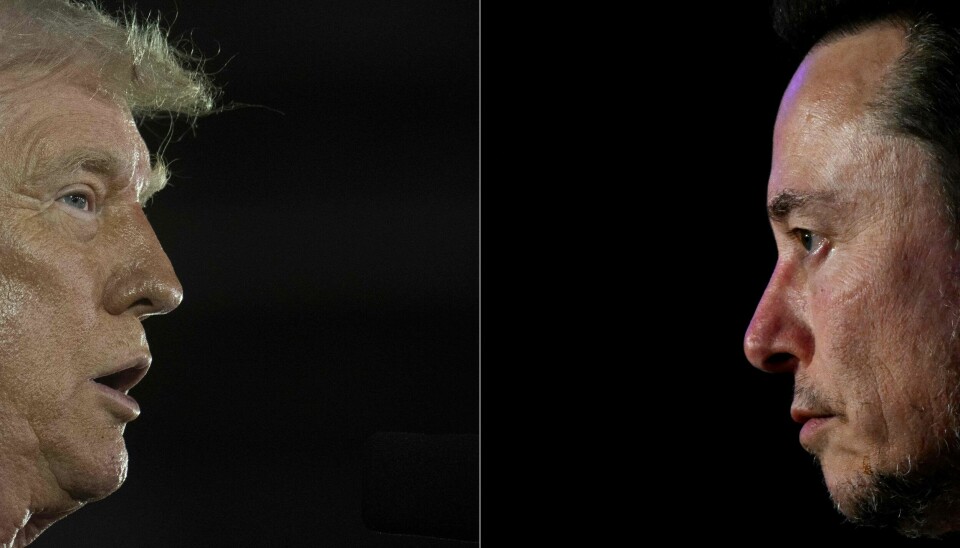 KRANGLER: Stemningen mellom Donald Trump og Elon Musk er dårlig. Torsdag kranglet verdens mektigste og verdens rikeste mann.