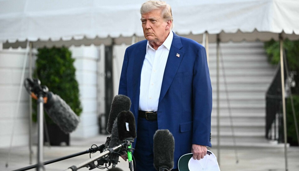 ATOMVÅPEN: President Donald Trump sier at USA skal teste atomvåpen igjen. Men det er uklart nøyaktig hva han mener.