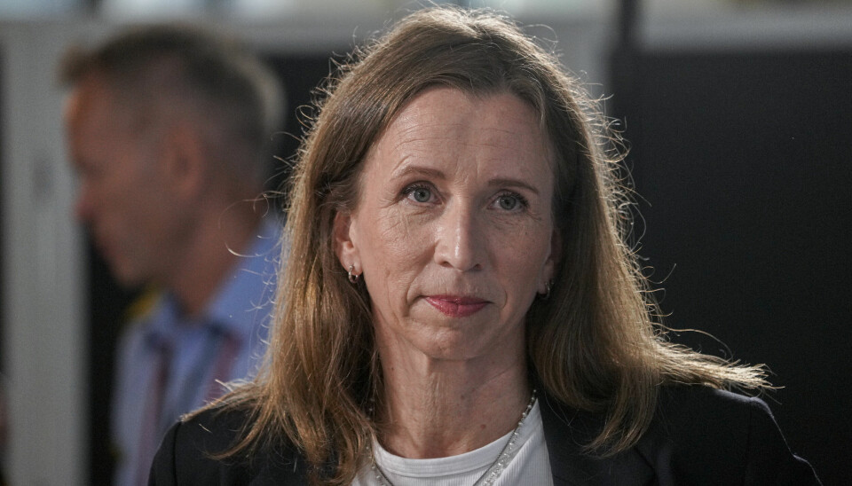 FÆRRE KRIMINELLE: Justisministeren vil fokusere på å sende ut migranter som gjør straffbare handlinger. Bildet viser justisminister Astri Aas-Hansen.