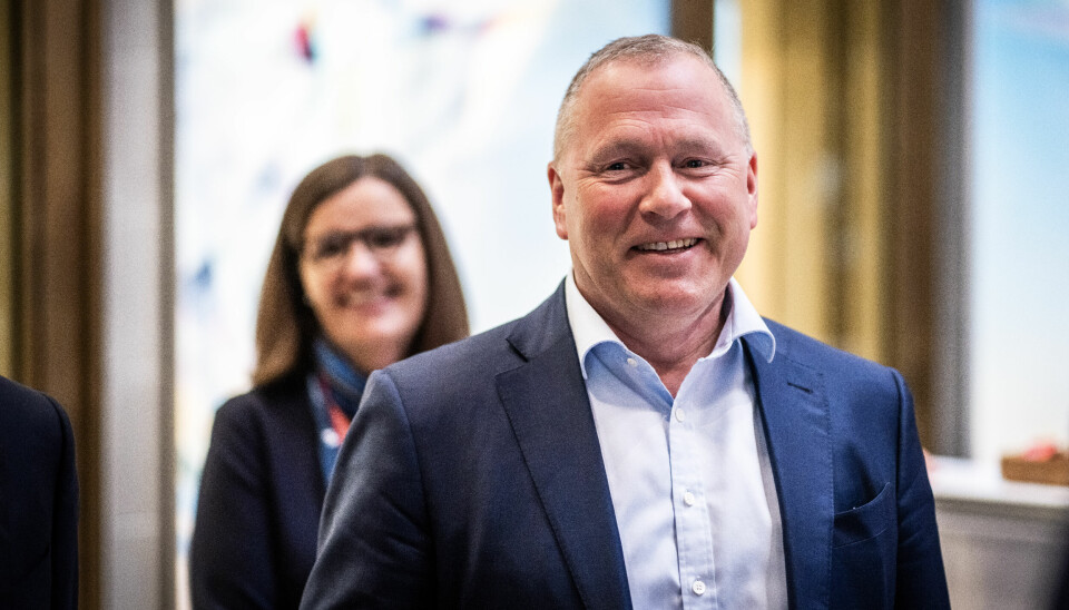 OLJEFONDET: Norges oljefond selger seg ut av selskaper i Israel. På bildet er sjefen i fondet, Nicolai Tangen. Bildet viser oljefond-sjef Nicolai Tangen. Foto: Ole Berg-Rusten / NTB