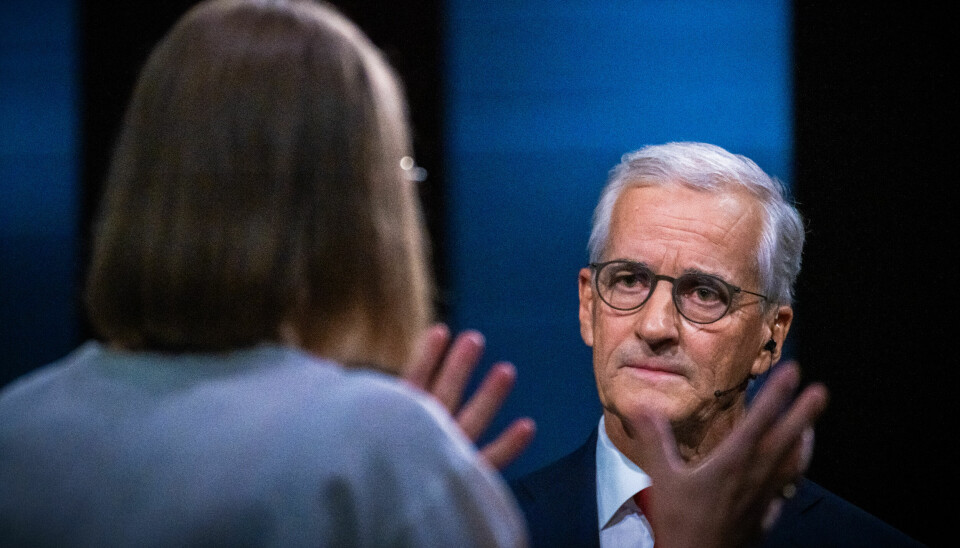 VANT DEBATTEN: Jonas Gahr Støre vant mandagens debatt, ifølge norske medier.