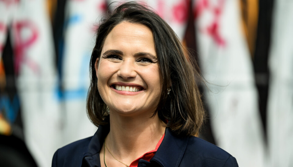 NYE LØSNINGER: Regjeringen vil åpne for nye løsninger for elever i videregående, sier kunnskapsminister Kari Nessa Nordtun.