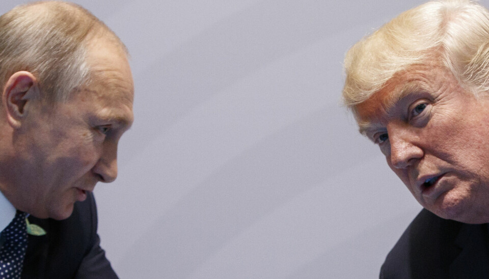 MØTE: Vladimir Putin og Donald Trump møtes fredag kveld norsk tid. De skal blant annet snakke om en løsning på krigen i Ukraina.