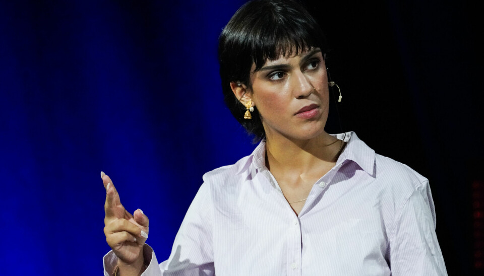 ANGRER: Amrit Kaur sier at hun angrer på videoen hun la ut på TikTok etter drapet på Charlie Kirk.