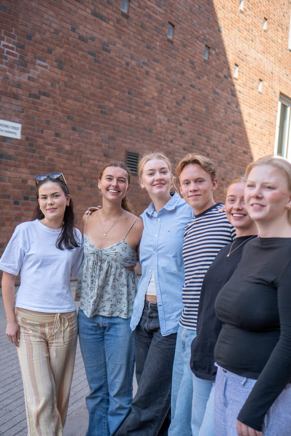 STEMMER FOR GAZA: Ved forrige valg var klima det viktigste for Linus Eggen Vinge. Med den urolige situasjonen i verden har andre ting blitt viktigere. Emily Johannessen Drougge vil stemme for Gaza.