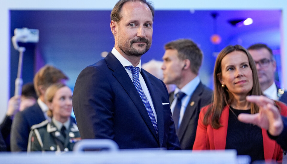 UTTALTE SEG: Kronprins Haakon uttalte seg kort om Høiby-saken tirsdag. Bildet viser kronprins Haakon. Foto: Ole Martin Wold / NTB