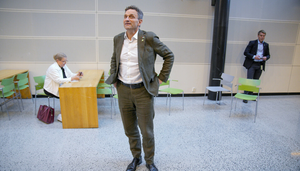 GLAD: MDG-leder Arild Hermstad er fornøyd med resultatet etter den siste målingen.