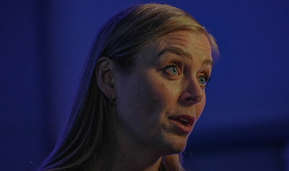 VALG: Tina Bru vil ikke svare på om Erna Solberg kan fortsette som partileder.