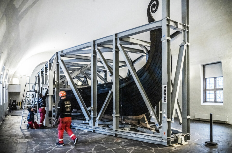 Flytter 1 200 år gammelt skip