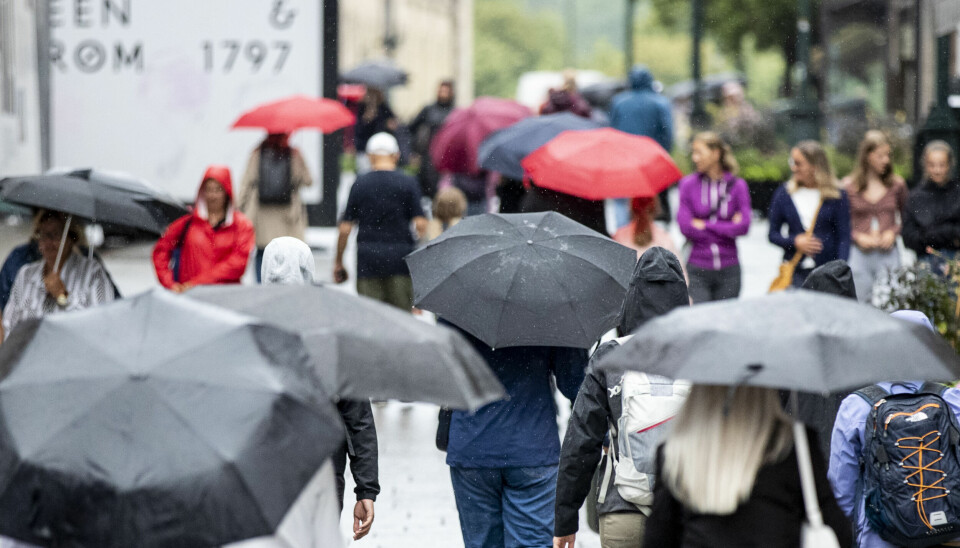 REGN: Det kan komme mye regn enkelte steder i Sør-Norge denne uken.