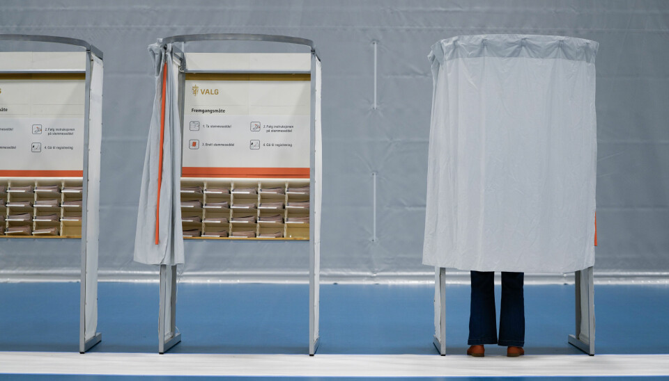 UGYLDIGE STEMMER: Rundt 5 000 stemmer kan bli kastet etter stortingsvalget.