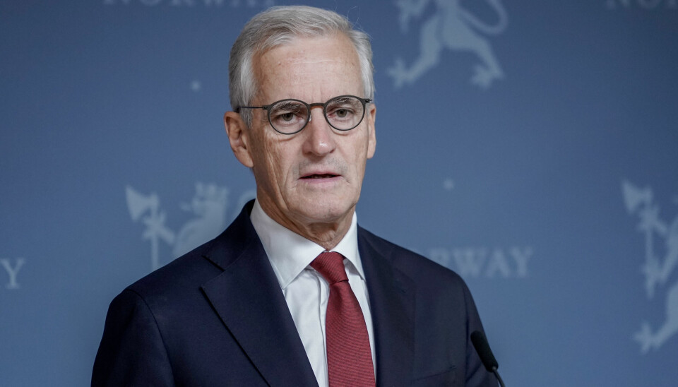 ALVORLIG: Russland har vært i norsk luftrom tre ganger i år, sier Jonas Gahr Støre. Det er alvorlig, sier han.