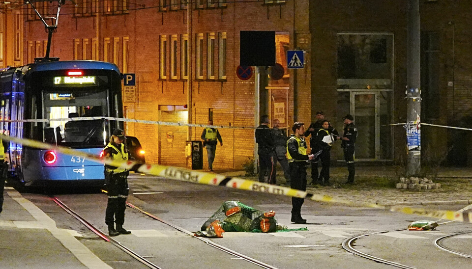 KRIMINALITET: Politiet hentet inn to 13 år gamle gutter etter at en granat eksploderte på Pilestredet i Oslo denne uka. Tall fra SSB viser at over 4 000 barn ble anmeldt for brudd på loven i fjor.